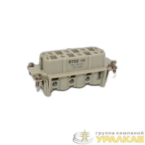 Вставка контактная постоянное число полюсов HDC-SB-6FS СТЭЗ 187150231 детальная картинка