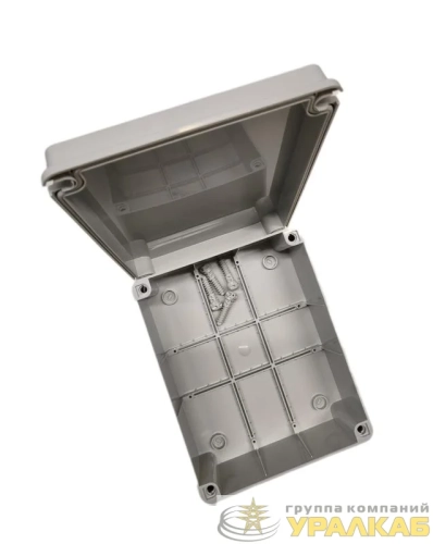 Корпус распаячной коробки 250х200х90мм перфориванные стенки пластик Cetinkaya Pano CP1043 детальная картинка