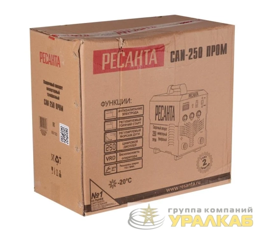 Инвертор сварочный САИ-250 ПРОМ Ресанта 65/133 детальная картинка