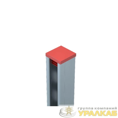 Заглушка для страт-профиля 41х41 ZU41-41 RAL3020 красн. КМ LO9901 детальная картинка