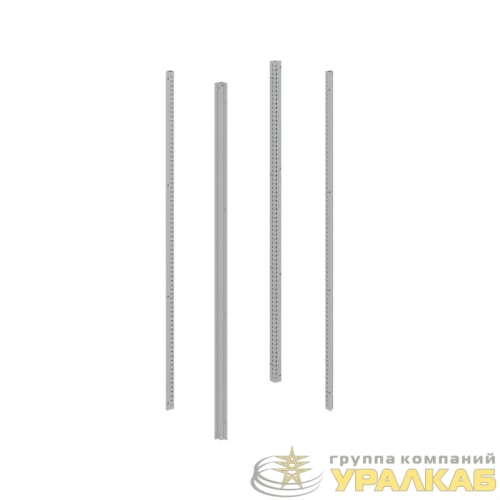 Стойки вертикальные для шкафов nCQE высотой 1000мм 4шт RAL7035 DKC 