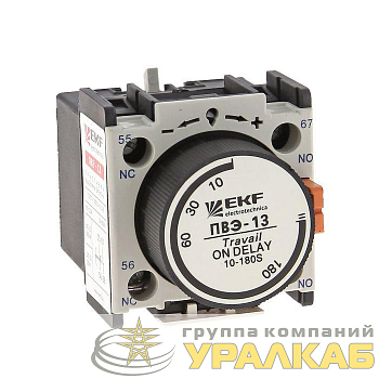 Приставка ПВЭ 12 0.1-30сек NO+NC EKF ctr-st-12