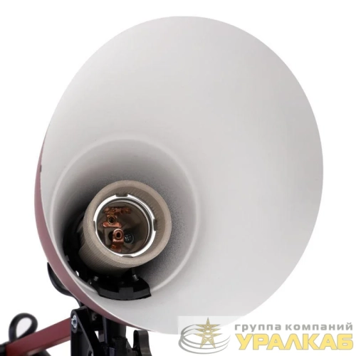 Светильник KD-331 C04 настол. 230В 40Вт красн. E27 Camelion 