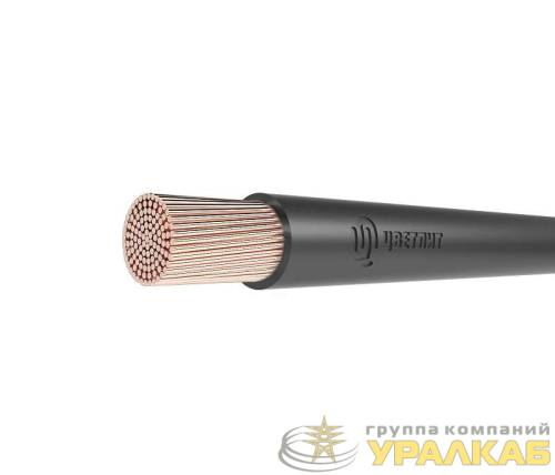 Провод ПуГВнг(А)-LS 1х10 450/750В Ч (м) Цветлит 