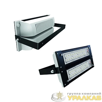 Светильник светодиодный LAD LED R500-2-120-6-90L IP67 12435лм 5000К 90Вт 100-305В КСС типа "Д" крепление на лире бел. ЛАДзавод LADLED2LS690L