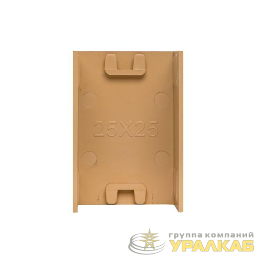 Соединитель на стык 25х25 под свет. дерево Plast PROxima (уп.4шт) EKF 