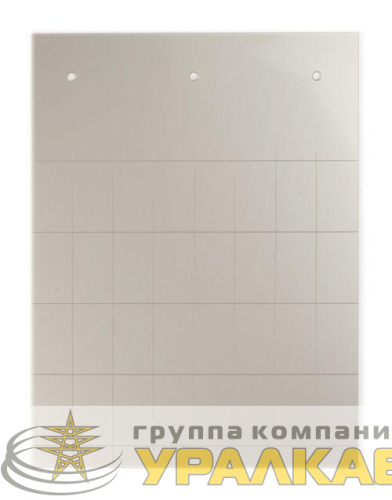 Табличка полужесткая установка в держатель ПВХ-0.5 металлик (уп.240шт) DKC TAS2715M детальная картинка