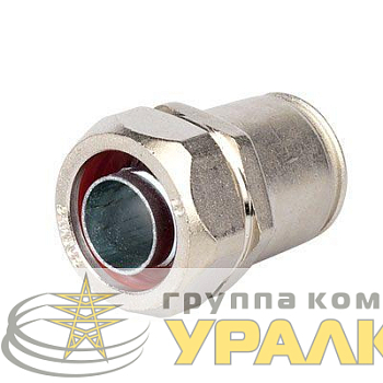 Муфта металлорукав DN 15-жесткая труба d20мм IP66/IP67 никелир. латунь DKC 6117-20N