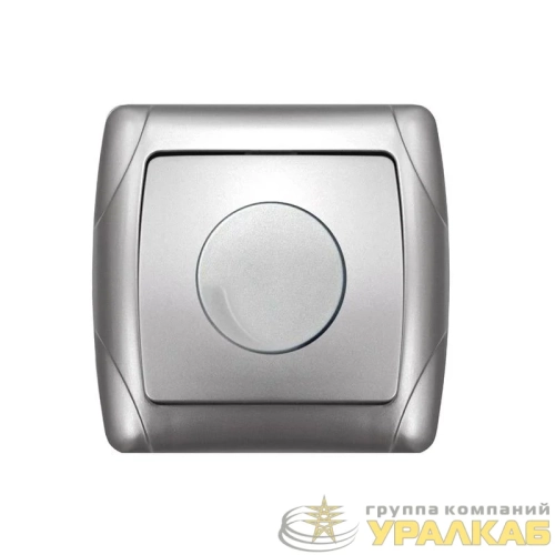 Светорегулятор СП 500Вт Маргарита серебр. UNIVersal 