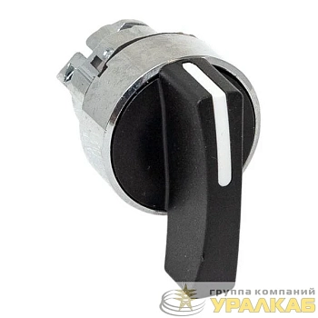 Механизм переключателя исполнительный ХB4 на 2 положения возвратный без фиксации без подсветки с длинной ручкой IP65 EKF 