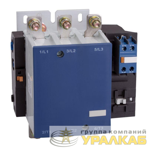 Контактор OptiStart E LC1E160M5 160А кат. 220В AC 1НО+1НЗ КЭАЗ 
