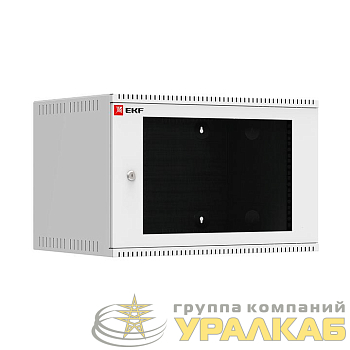 Шкаф телекоммуникационный Astra 6U (600х550) настенный дверь стекло PROxima EKF ITB6G550
