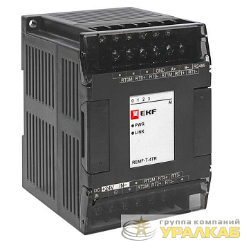 Модуль ввода термосопротивлений REMF 4 PRO-Logic EKF REMF-T-4TR