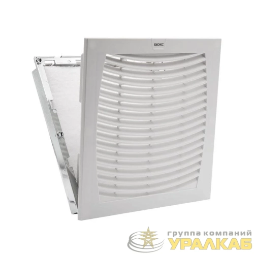 Решетка вентиляционная с фильтром ЭМС 255х255мм IP54 DKC 
