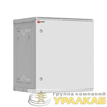 Шкаф телекоммуникационный Astra A 12U 600х450 настенный разборный дверь металл PROxima EKF ITB12M450D