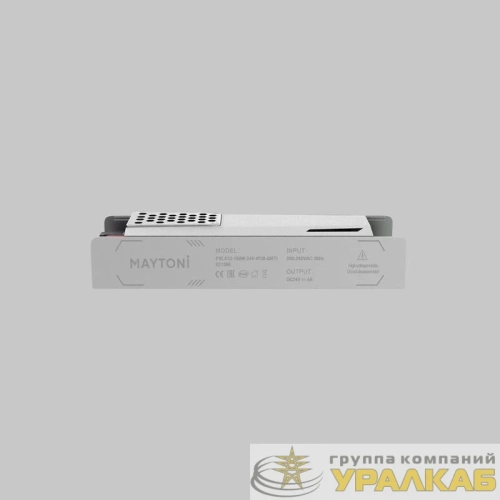 Блок питания PSL013 24В 100Вт IP20 QRT Maytoni 821006 детальная картинка