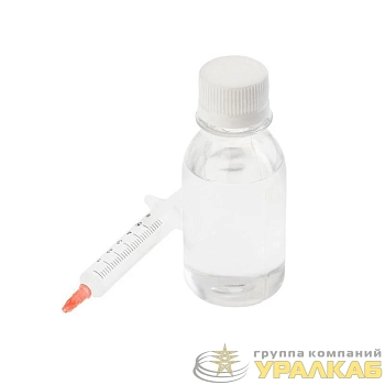 Компаунд силиконовый прозрачный ПК-68 (двухкомпонентный) 100гр Rexant 