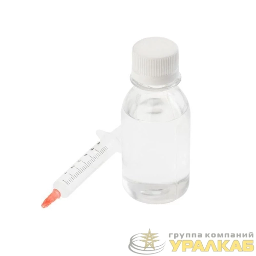 Компаунд силиконовый прозрачный ПК-68 (двухкомпонентный) 100гр Rexant 