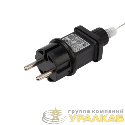 Гирлянда светодиодная "Роса" 30м 300LED тепл. бел. 3.6Вт IP44 с трансф. Neon-Night 