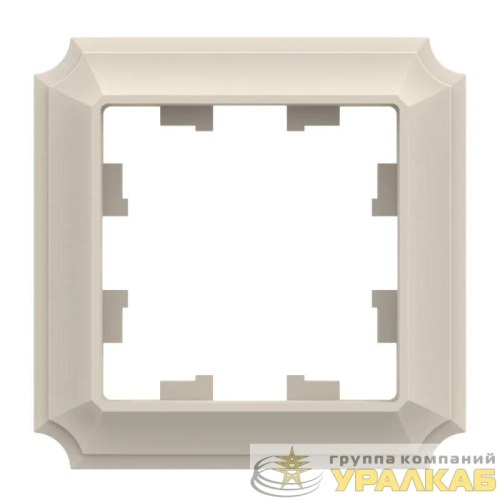 Рамка 1-пост. AtlasDesign Antique беж. SE ATN100201 детальная картинка