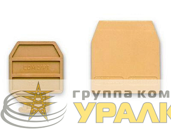 Изолятор торц. HMT 1/1+2/PTGR сер. DKC ZHM411GR