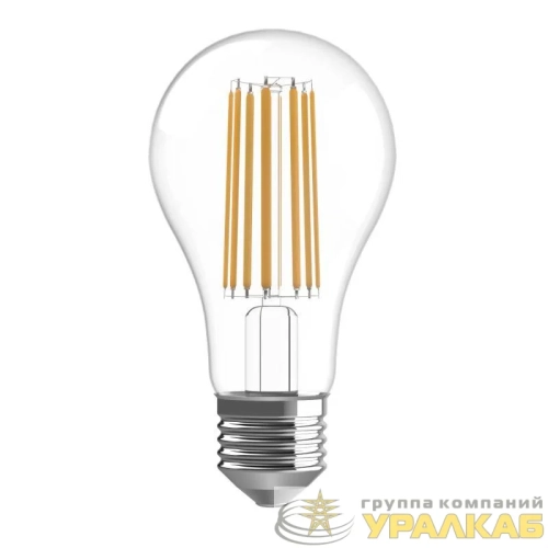 Лампа светодиодная филаментная Basic Filament А70 23Вт 4100К Е27 2400лм GAUSS 