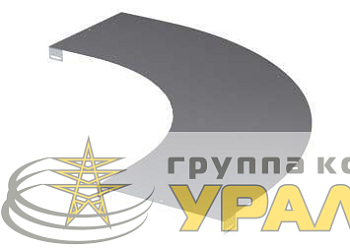 Крышка для угла горизонтального 90град. осн.400 R600 DKC LK0046