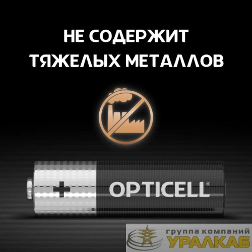 Элемент питания алкалиновый AA/LR6 (блист. 12шт) Basic Opticell /6051010