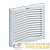Решетка вентиляционная с фильтром 124x124мм IP54 PROxima EKF 