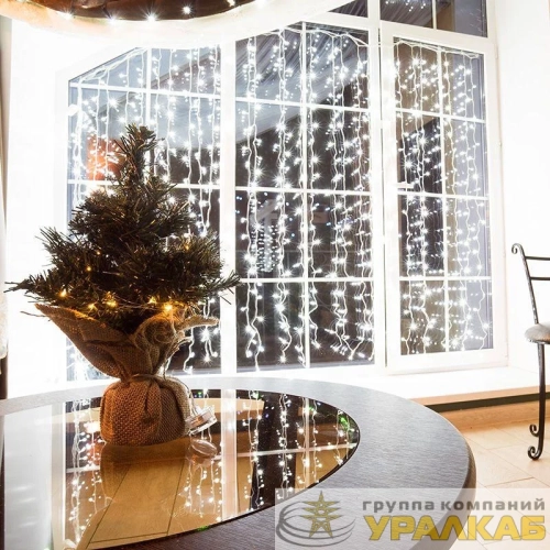 Елочка 45см IP20 в плетеном мешочке ПВХ Neon-Night 