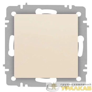 Кнопка Accent 6-109-02 10А-250В IP20 СУ сл. кость Intro 