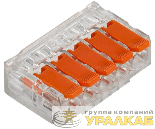 Клемма строительно-монтажная СМК 221-615 IEK 