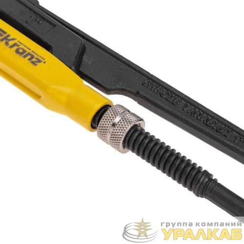 Ключ трубный рычажный №1 300мм литой Kranz KR-12-5902 детальная картинка