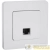 Розетка компьютерная Inspiria RJ45 кат.5E UTP бел. IEK Розетка компьютерная Inspiria RJ45 кат.5E UTP бел. IEK