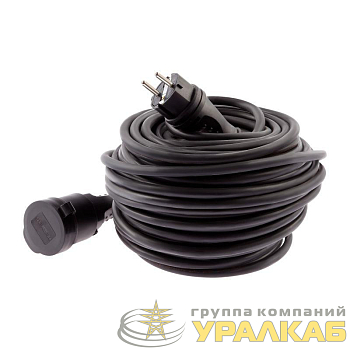 Удлинитель-шнур 1х30м с заземл. 16А IP44 UPx-1e-3х1.5-30m-IP44(KG) КГ 3х1.5 (бухта) Эра Б0050859