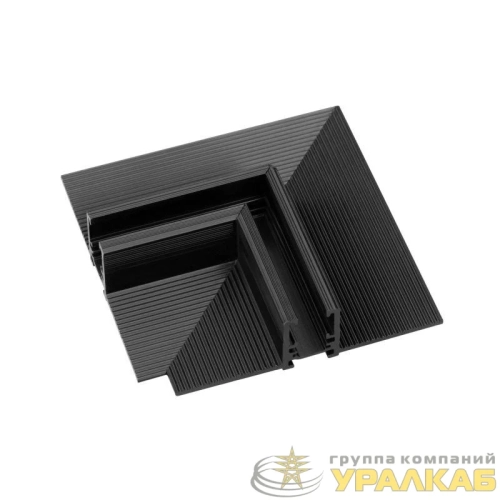 Коннектор угловой MAG-MICROCOSM-CON-FDW-L90 (BK) IP20) Arlight 