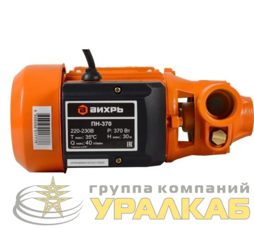 Насос поверхностный ПН-370 Вихрь 68/4/1 детальная картинка