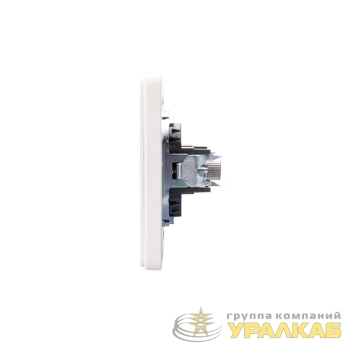 Розетка телевизионная TV СП ROUND MIELE перламутр Kranz 