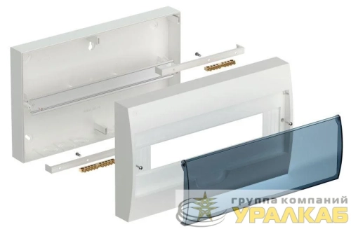 Корпус ЩРН-П-18 Krepta 3 IP41 навесной пластик. бел. IEK MKP12-N-18-40-10 детальная картинка