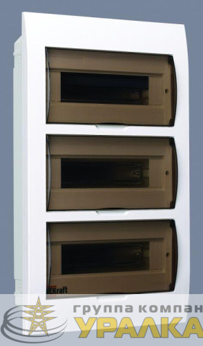 Корпус встраиваемый ЩРВ-П-36 50х36х10 36мод. IP41 пластик. DEKraft 