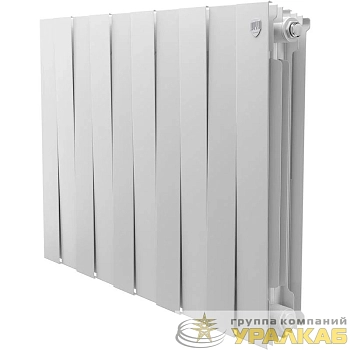 Радиатор биметал. PianoForte 500 new/Bianco Traffico 10 секц. Royal Thermo НС-1176322