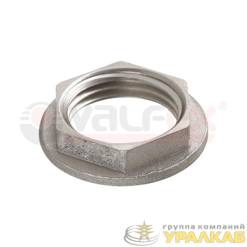 Контргайка никелированная резьбовая ВР 1дюйм (350/10) VALFEX 