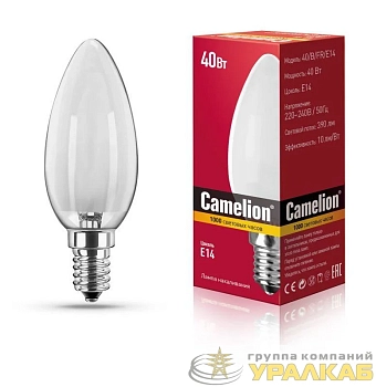 Лампа накаливания MIC B FR 40Вт E14 Camelion 9864
