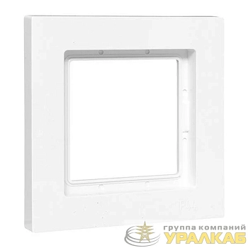 Рамка 1-м Эпика IP44 пластик бел. EKF 