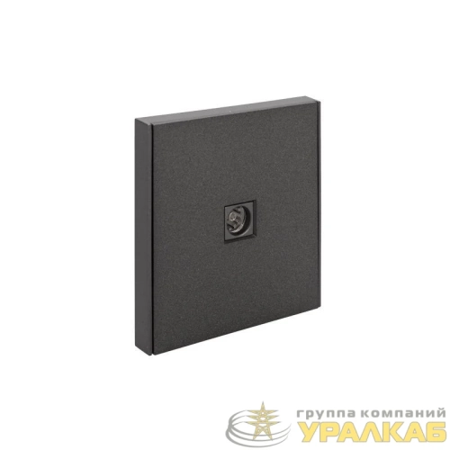 Розетка СП STRONG MIELE TV графит Kranz 