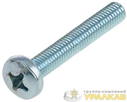 Винт с полукруглой головкой М5х40 DIN 7985 оцинк. (уп.10шт) Tech-Krep/Zitar 103018 детальная картинка