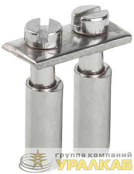 Перемычка центральная для КВИ-6кв.мм 2PIN IEK YZN30Q-006-2P