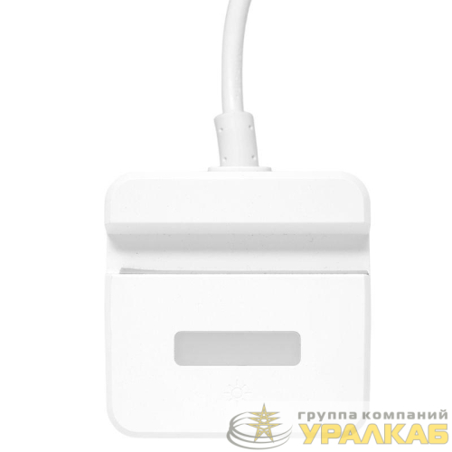 Удлинитель "Куб" 2х1.3м USB + 2Type C с быстрой зарядкой подставкой под телефон и ночником 1кв.мм EKF UBA-CUB-2-FC детальная картинка
