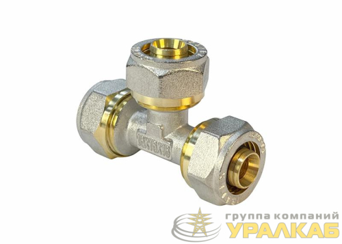 Тройник обжимной 32 (30/2) VALFEX 