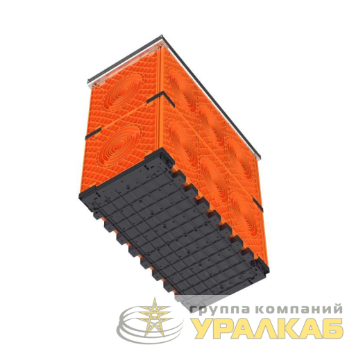 Колодец пластиковый для кабельной канализации с крышкамиF0750х375х750 DKC 270375V0 детальная картинка